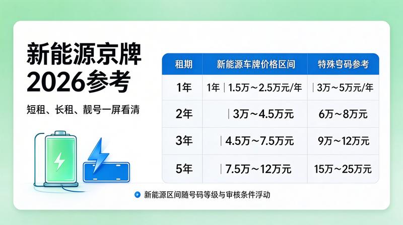 京牌办理注意事项